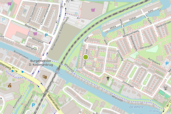 Ambulance-melding op Saturnusstraat, Purmerend op 26 juni, kaart-overzicht