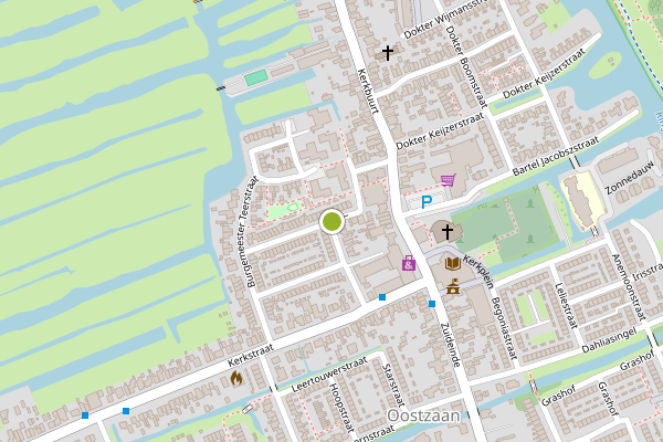 Ambulance-melding op Burgemeester Bratstraat, Oostzaan op 27 juni, kaart-overzicht