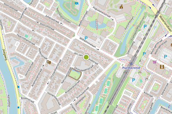 Ambulance-melding op Jan van Egmondstraat, Purmerend op 27 juni, kaart-overzicht