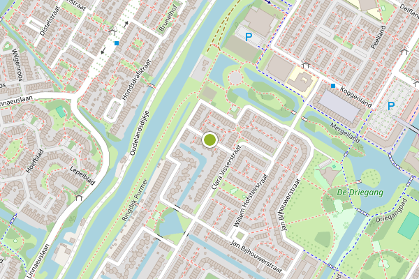 Ambulance-melding op Luitje Broekemastraat, Purmerend op 27 juni, kaart-overzicht