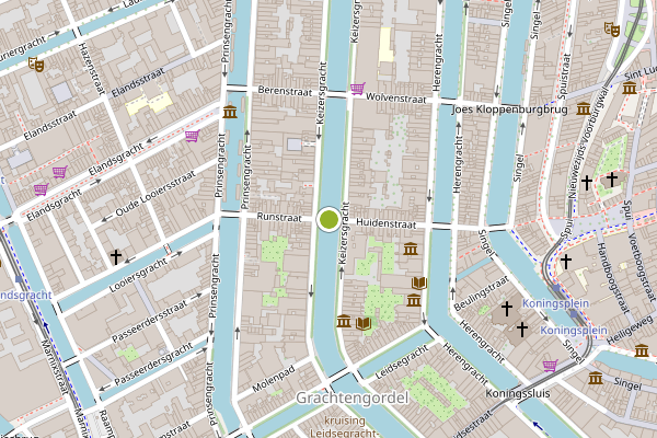 Ambulance-melding op Huidenstraat, Amsterdam op 27 juni, kaart-overzicht