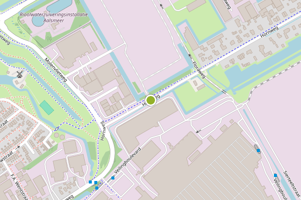 Ambulance-melding op Hornweg, Aalsmeer op 27 juni, kaart-overzicht