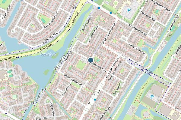 Politie-melding op Weegbreestraat, Purmerend op 27 juni, kaart-overzicht
